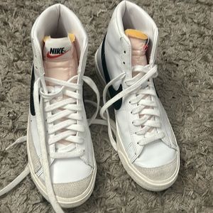 nike blazers, worn once